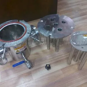 স্লারি বিভাজক, পাইপ টাইপ 5 টিউব