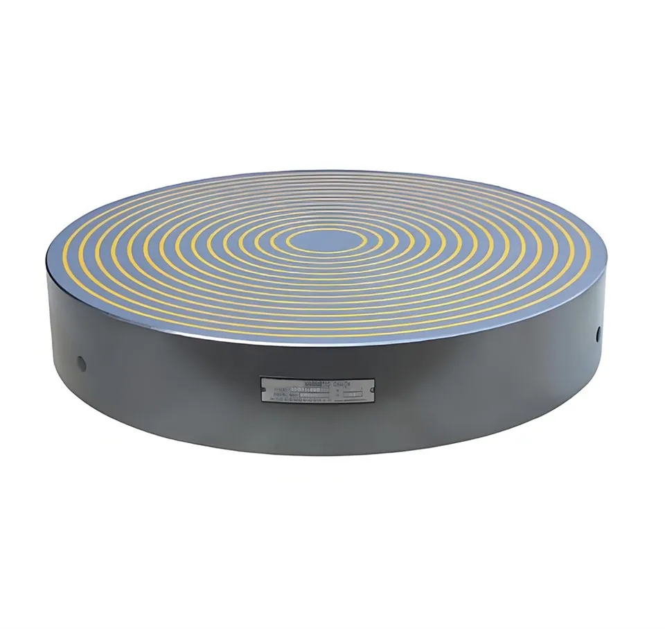 সমকেন্দ্রিক খুঁটি সহ গোলাকার ইলেক্ট্রো ম্যাগনেটিক চক